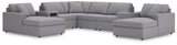 Modmax - Sectional - Granite