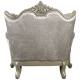 Libertee - Chair With Pillow - Beige Fabric & Champagne