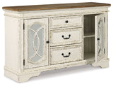 Realyn - Dining Room Server - Chipped White