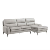Essex - 2 Piece Sectional With Right Chaise - Gray