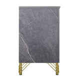 Symmetry - 2 Drawer Nightstand - Charcoal