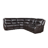 Alexandria - Leather Power Sectional