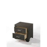 Carine II - Nightstand - Gray