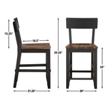 Bermuda - Counter Stool - Black