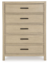 Calmoro - Five Drawer Chest - Gray