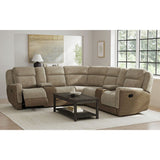 Hornet - 3 Piece Motion Sectional Set With Console And 2 Recliners