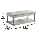 Hemmingway - 3 Piece Occasional Table Set - White