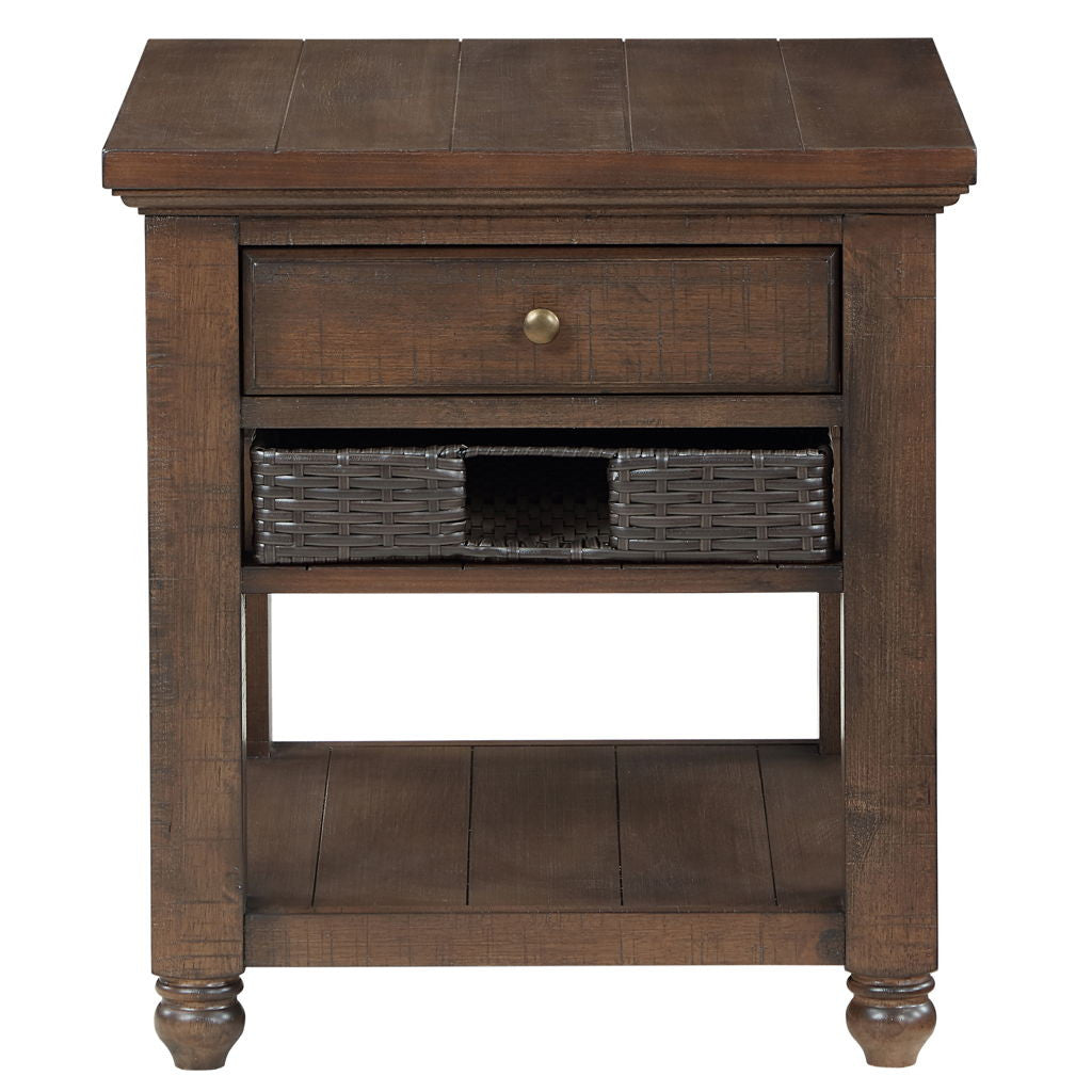 Oliver - 3 Piece Table Set - Brown