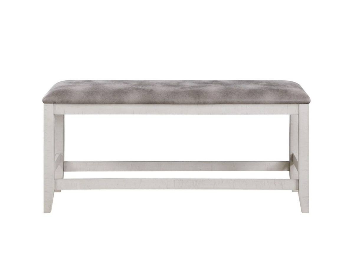 Richland - Counter Height Bench - White