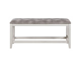 Richland - Counter Height Bench - White