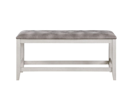Richland - Counter Height Bench - White
