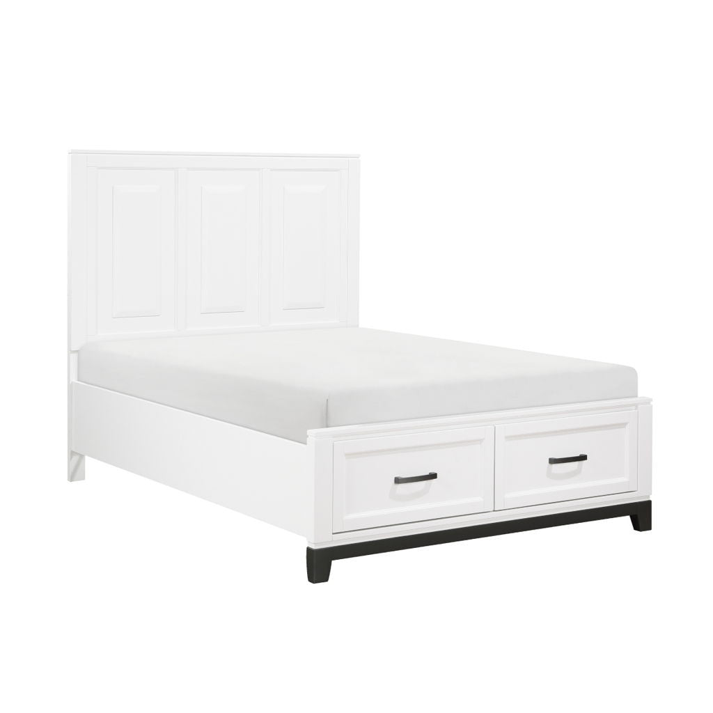 Garretson - Platform Bed With Footboard Storage