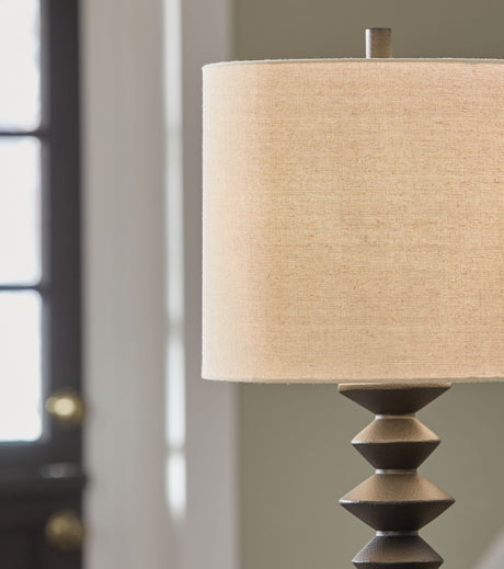 Luanndon - Poly Buffet Lamp - Black