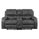 Newnan - Double Glider Reclining Loveseat