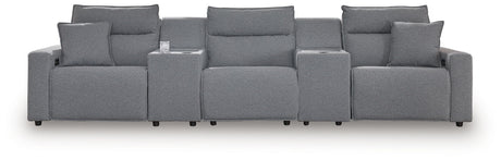 Modmax II - Reclining Sectional - Salt And Pepper