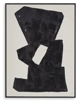 Garviery - Wall Art - Black / Cream