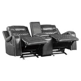 Putnam - Power Double Reclining Loveseat With Center Console, Receptacles And USB Ports