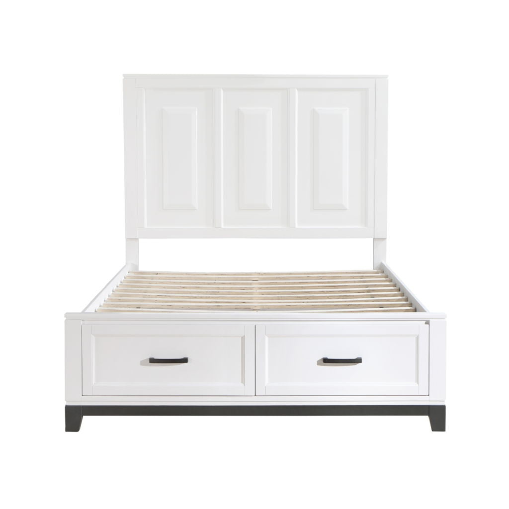 Garretson - Platform Bed With Footboard Storage