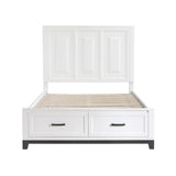 Garretson - Platform Bed With Footboard Storage