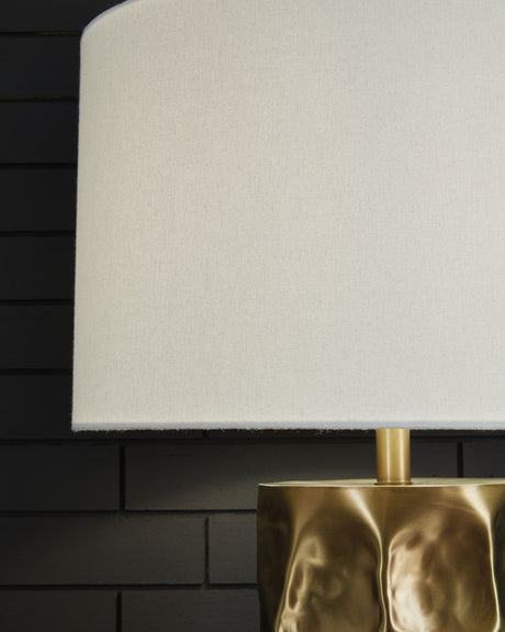 Marshawn - Metal Table Lamp - Gold Finish
