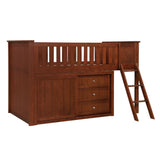 Rowe - Low Loft Bunk Bed