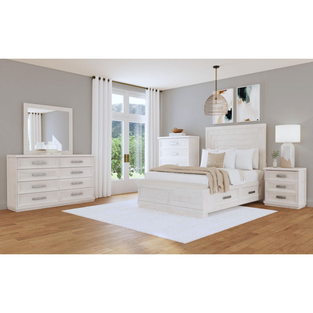 Avalanche - 5-Drawer Chest - Antique White