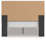 Zuraleus - Upholstered Panel Platform Bed With Roll Slats