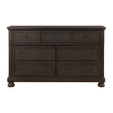 Begonia - Dresser With Hidden Drawer - Grayish Brown