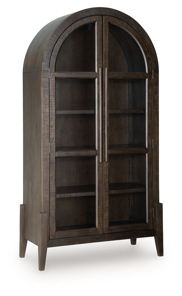 Benhall - Accent Cabinet - Dark Brown