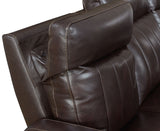 RONAN Top-Grain Leather Power Sofa & Loveseat