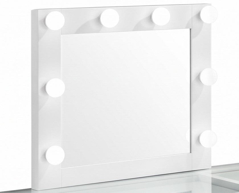 ESVETT Glossy White 44" Wide Vanity