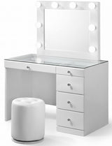 ESVETT Glossy White 44" Wide Vanity