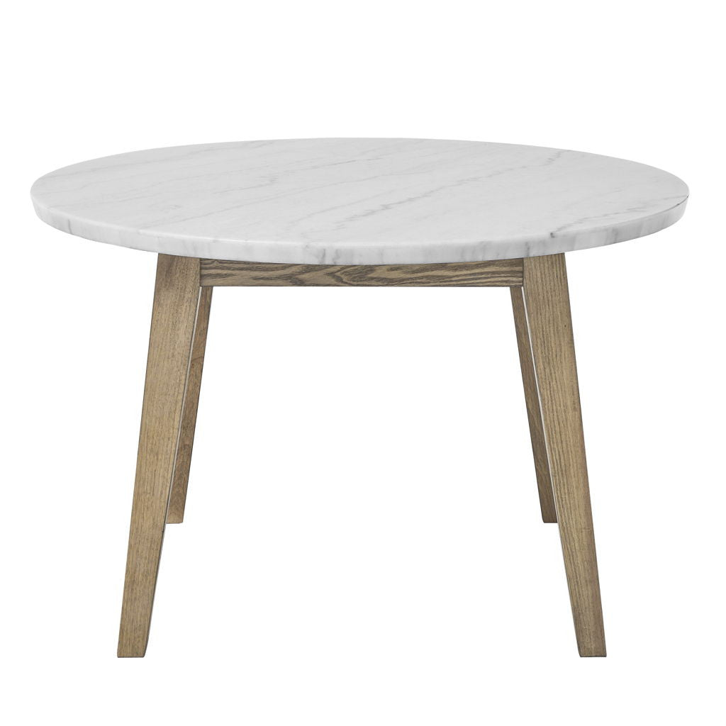 Vida - Dining Table - White / Light Brown