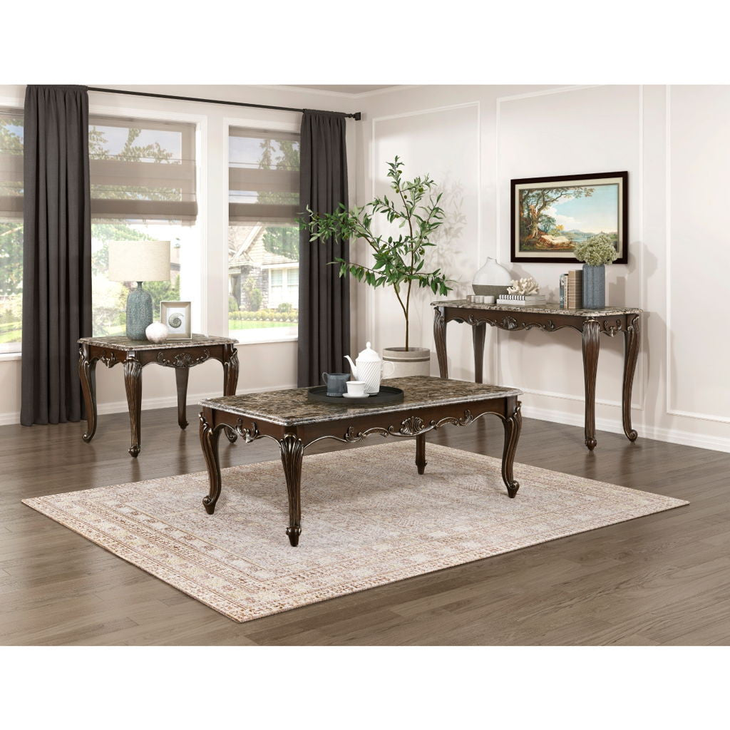 Balthasar - End Table - Cherry