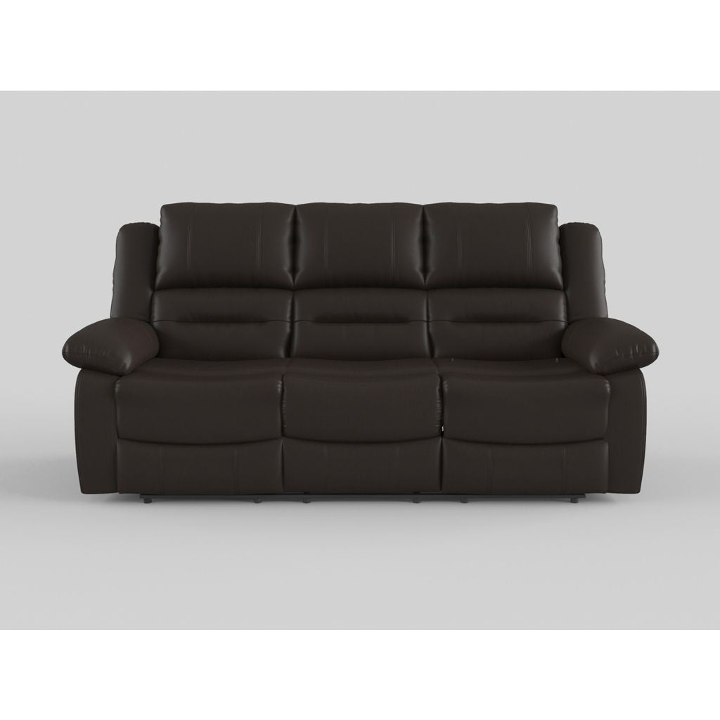 Jarita - Double Reclining Sofa - Chocolate