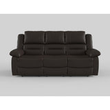 Jarita - Double Reclining Sofa - Chocolate