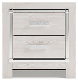 Altyra - Two Drawer Night Stand - White