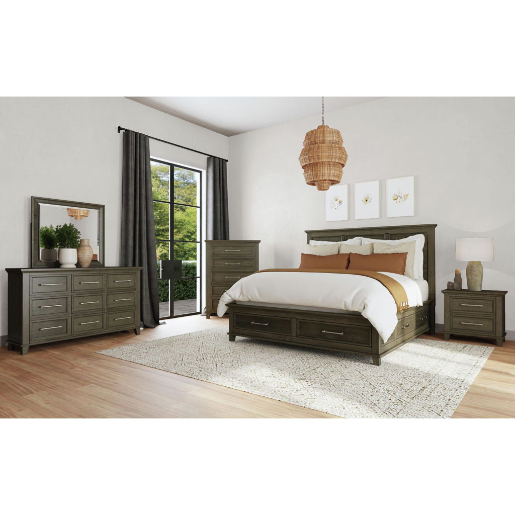 Canterbury - Dresser And Mirror Set