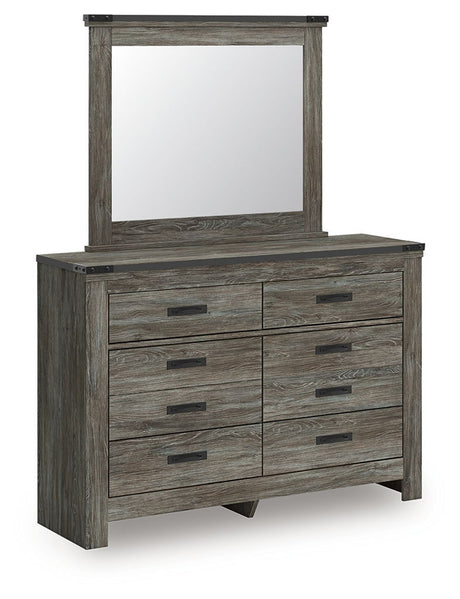 Frandern - Bookcase Panel Bedroom Set