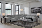 Modmax II - Reclining Sectional - Salt And Pepper