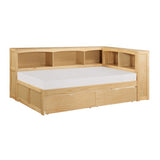 Bartly - Bookcase Corner Bed
