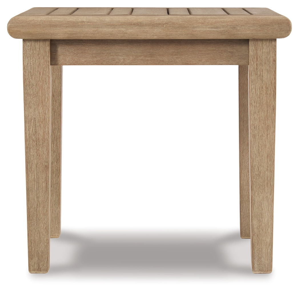 Gerianne - Square End Table - Brown