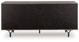 Lavinmont - Accent Cabinet - Multi Brown