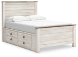 Willowton - Panel Bed