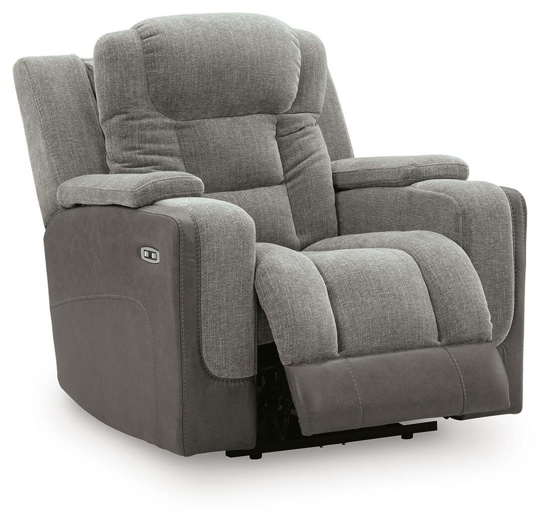 Mixed Motion - Power Recliner With Adjustable Headrest