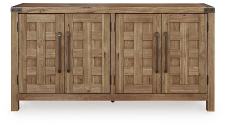 Ridgester - Dining Room Server - Light Brown