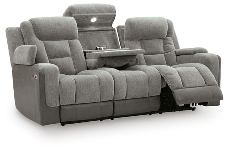 Mixed Motion - Power Reclining Sofa With Adjustable Headrest