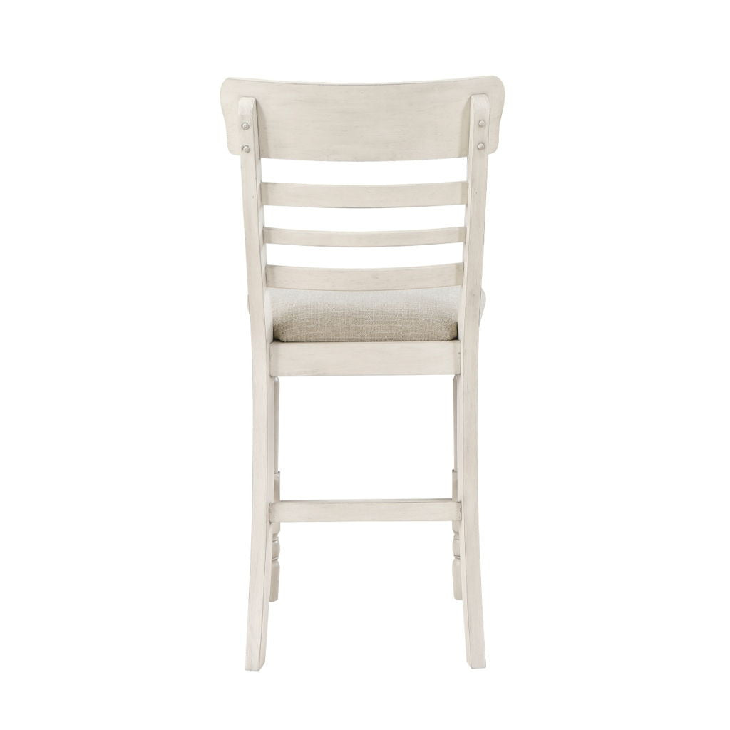 Alburgh - Counter Height Chair (Set of 2) - Light Gray