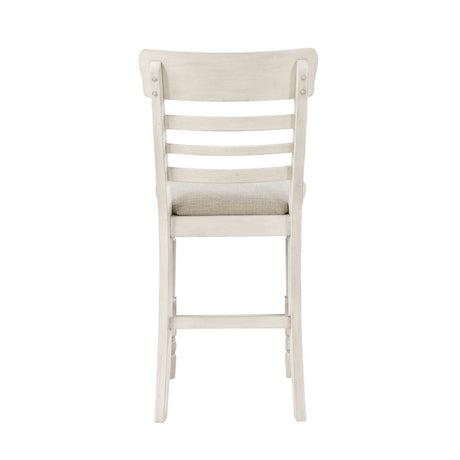 Alburgh - Counter Height Chair (Set of 2) - Light Gray