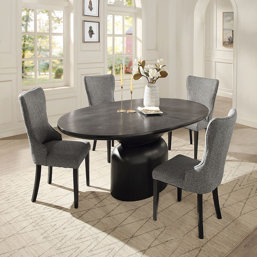 Marioly - Dining Table - Ash Black